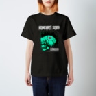 米八そばグッズショップの【米八そば】ロンドン支店(黒) Regular Fit T-Shirt