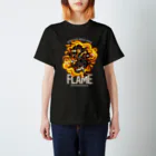 大工碧のFLAME T-shirt（dark） Regular Fit T-Shirt