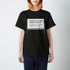 Noko's SHOPのホワイトボード アルファベット Regular Fit T-Shirt