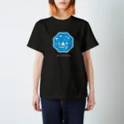 go campingのキャンプサイト（Blue） スタンダードTシャツ