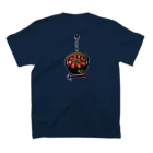 泉@二次元魚市場　瀞鮪のカツオ－鰹タタキ丼－ Regular Fit T-Shirtの裏面