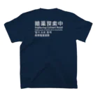 fish_starの暗渠探索中Exploring Culvert Road スタンダードTシャツの裏面