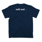 永遠の擬人法のnuki end ... スタンダードTシャツの裏面