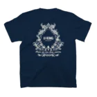 ゆーきんぐⓤのU-KING　1stLOGO ''siro'' 背面ありシリーズ Regular Fit T-Shirtの裏面