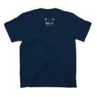 Nagano Design プロダクツ108の昭和モダン風　塩尻市高ボッチ高原#3　濃色表裏 Regular Fit T-Shirtの裏面