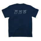 今日のゲココ商店の今日のゲココ 洗濯日和 反転ver Regular Fit T-Shirtの裏面