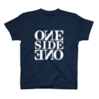 Infledge DesignのONESIDE WHT Regular Fit T-Shirt