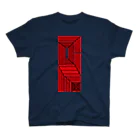 ameyoのred Regular Fit T-Shirt