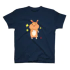 こむぎショップのもふうさのこむぎさん。 スタンダードTシャツ