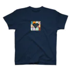 kazucchiのcheck heart Regular Fit T-Shirt