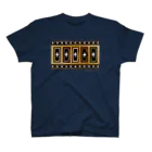 Billiards Days （ビリヤード・デイズ）のキュー探偵「K」Tシャツ ver1_b スタンダードTシャツ