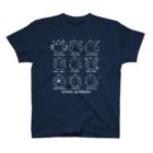 紅い羽の子 -ひよことぴよめろ-のひよこの気持ち(ホワイト) スタンダードTシャツ