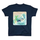 Icchy ぺものづくりのペンギンと人魚 Regular Fit T-Shirt