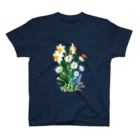 喫茶角砂糖の朝露の花畑 Regular Fit T-Shirt