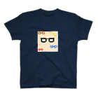 メガネさんのドット メガネ Regular Fit T-Shirt