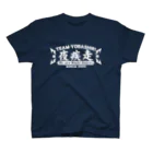 Ishikari_EliteのTEAM夜疾走 公式 表裏ホワイトロゴバージョン スタンダードTシャツ