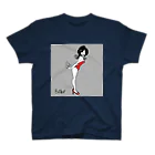 i_am_erika_i_am_ericのPIZZA GIRLとPINUPGIRL スタンダードTシャツ