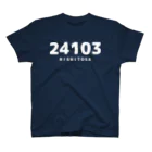 川坊主・５６支店の語呂Ｔ『２４１０３／西土佐』★★両面 スタンダードTシャツ