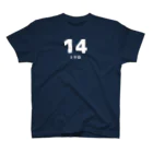 川坊主・５６支店の語呂Ｔ『１４／伊予』★片面 Regular Fit T-Shirt