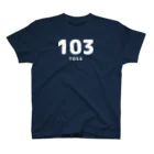 川坊主・５６支店の語呂Ｔ『１０３／土佐』★片面 スタンダードTシャツ