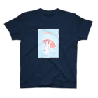 おがわゆきこの寂しがりうさぎ（雨のち晴れ） スタンダードTシャツ