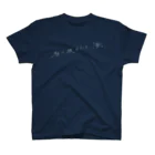 十川雅司の「駆け海」オリジナルTシャツ　インディゴ Regular Fit T-Shirt