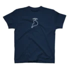 So湖いらの「滋賀のもん」琵琶湖 濃色スタンダードTシャツ Regular Fit T-Shirt