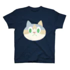 neuneunet.shopの人を見下す三毛キャット スタンダードTシャツ