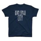 CMPSのKAN-ONJI CITY - White Logo スタンダードTシャツ