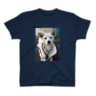 雑種犬（第三の犬）の雑種犬（第3の犬）ﾆｺﾆｺ笑う スタンダードTシャツ