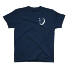 月夜見山荘／おすくにのおすくにTインディゴ 티셔츠
