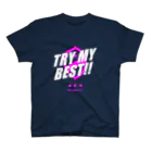 JENCO IMPORT & CO.のJENCO 2019AW_TRY MY BEST!! Regular Fit T-Shirt