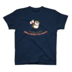 “すずめのおみせ” SUZURI店のHello! すずめだいきち Regular Fit T-Shirt