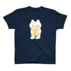 kumanekonomoriのお星さまぎゅっとのくまねこ スタンダードTシャツ