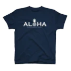 aloha_pineapple_hawaiiのalohaパイナップル04（heart） スタンダードTシャツ