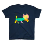 水草の覚醒した 猫マン２ スタンダードTシャツ