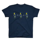 TOMONi Design Works のハシビロコウ　ソーシャルディスタンス Regular Fit T-Shirt