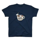 mocaのもちもちアヒルQUACK COFFEE Regular Fit T-Shirt