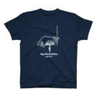 ねこのび屋のテルミンにゃんこ白ver. Regular Fit T-Shirt