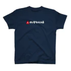 のじまちゃんねるののじまちゃんねるロゴ＜白＞ Regular Fit T-Shirt