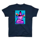 kahoabe_artworks_shopのgranfa indian Butta スタンダードTシャツ