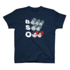 Baseball Buffの野球は9回ツーアウトから！（BSOランプ・ツーアウト） スタンダードTシャツ