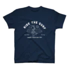 -BOND-のRIDE THE SURF - WHITE ver - スタンダードTシャツ