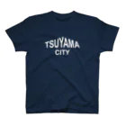 駄作の羅列だっ炒のTSUYAMA-CITY(WHITE Logo) Regular Fit T-Shirt