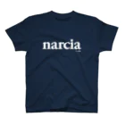 tildeのWhite narcia スタンダードTシャツ