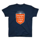 borderLinerのDaylight follows a dark night スタンダードTシャツ