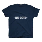 外殻(gaikaku)のno core スタンダードTシャツ