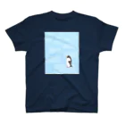 T3.（ティースリー）のペンギンキャラ流氷Tシャツ スタンダードTシャツ