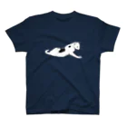 無真獣73号の横たわる猫の服  Regular Fit T-Shirt