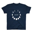 謎はないけど謎解き好きのお店のMOON PHASES スタンダードTシャツ